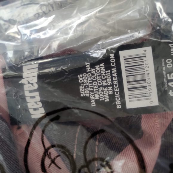 Ice Cream Billionaire Boys Pink Club Hat - Picture 3 of 8